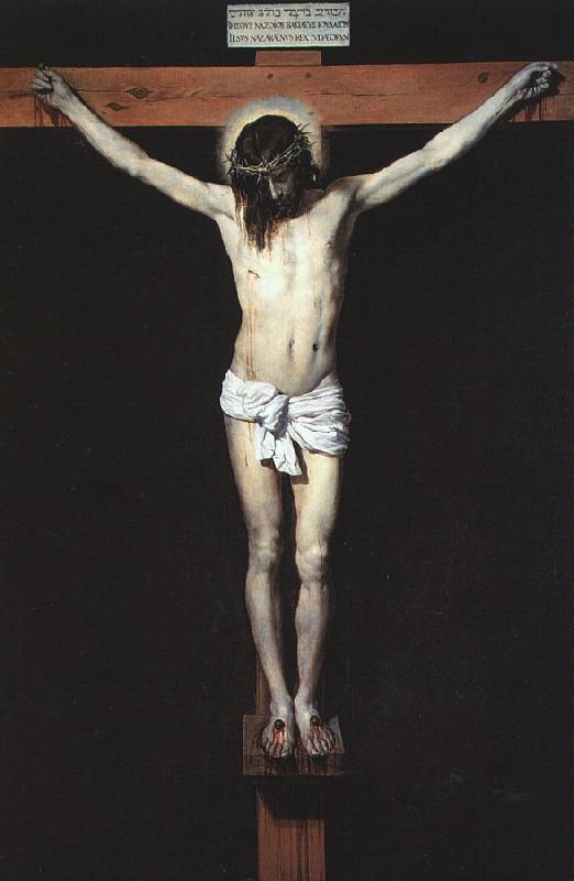 VELAZQUEZ, Diego Rodriguez de Silva y Christ on the Cross aer Sweden oil painting art